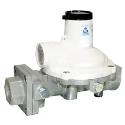 1/2 X 1/2 FPT Regulator 10 lb X2 psi 700K BTU compact body