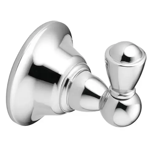Sage Single Robe Hook Bright Chrome Finish Sage Single Robe Hook Bright Chrome Finish