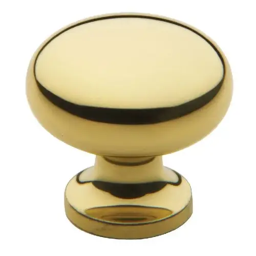 1" Classic Cabinet Knob Lifetime Brass Finish 1" Classic Cabinet Knob Lifetime Brass Finish