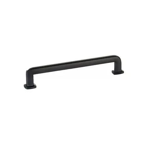 Westridge Cabinet Pull with 6" Center to Center Flat Black Finish Westridge Cabinet Pull with 6" Center to Center Flat Black Finish