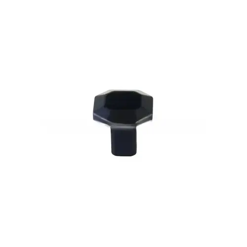 Riviera Square 1-1/4" Cabinet Knob Flat Black Finish Riviera Square 1-1/4" Cabinet Knob Flat Black Finish
