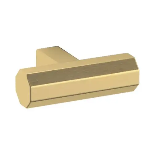 1-1/2" Octagonal Cabinet Knob Lifetime Satin Brass Finish 1-1/2" Octagonal Cabinet Knob Lifetime Satin Brass Finish