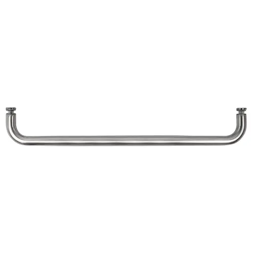 Polished Chrome 18" BM Series Single-Sided Towel Bar Without Metal Washers