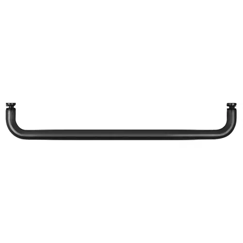 Matte Black 18" BM Series Single-Sided Towel Bar Without Metal Washers Matte Black 18" BM Series Single-Sided Towel Bar Without Metal Washers