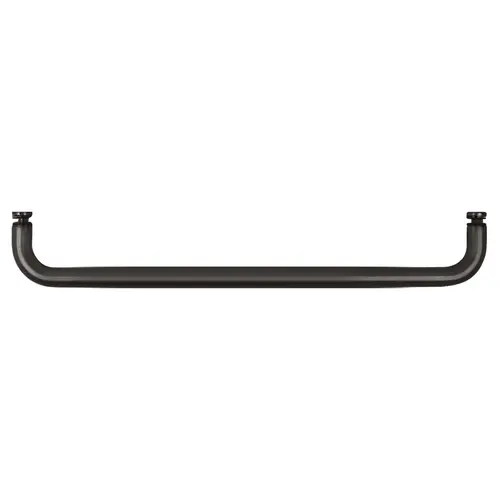 Oil Rubbed Bronze 18" BM Series Single-Sided Towel Bar Without Metal Washers Oil Rubbed Bronze 18" BM Series Single-Sided Towel Bar Without Metal Washers