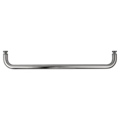 Polished Chrome 20" BM Series Single-Sided Towel Bar Without Metal Washers