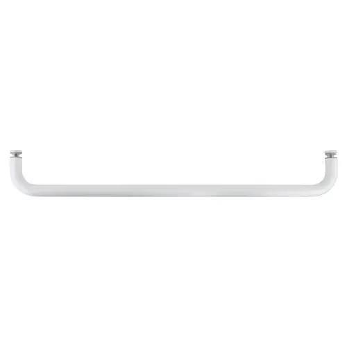White 22" BM Series Single-Sided Towel Bar Without Metal Washers White 22" BM Series Single-Sided Towel Bar Without Metal Washers