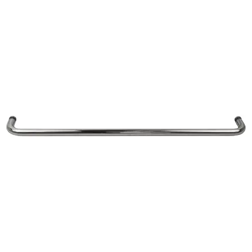Polished Chrome 24" BM Series Single-Sided Towel Bar Without Metal Washers Polished Chrome 24" BM Series Single-Sided Towel Bar Without Metal Washers