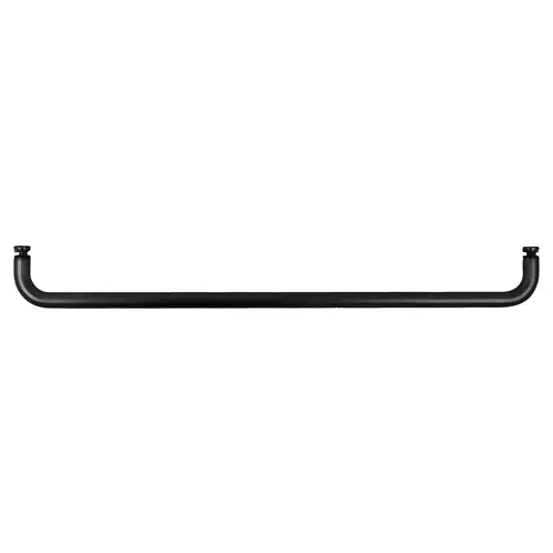 Matte Black 24" BM Series Single-Sided Towel Bar Without Metal Washers