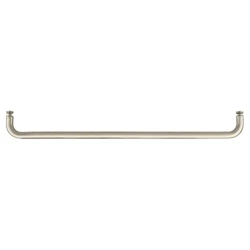 Brushed Nickel 26" BM Series Single-Sided Towel Bar Without Metal Washers