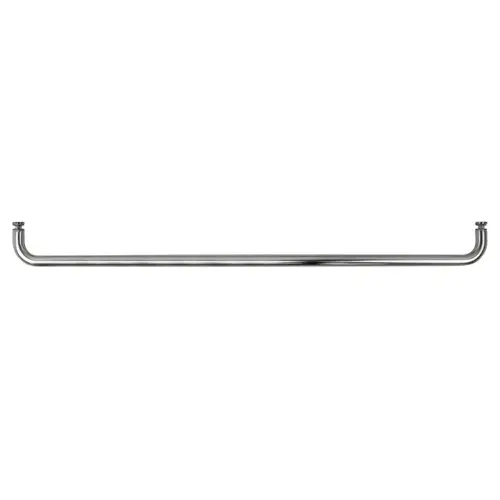Polished Chrome 30" BM Series Single-Sided Towel Bar Without Metal Washers Polished Chrome 30" BM Series Single-Sided Towel Bar Without Metal Washers