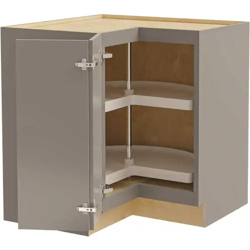 Richmond Shaker Rta Corner Cabinet, Vesuvius Gray, 24"x34.5"x21" Richmond Shaker Rta Corner Cabinet, Vesuvius Gray, 24"x34.5"x21"
