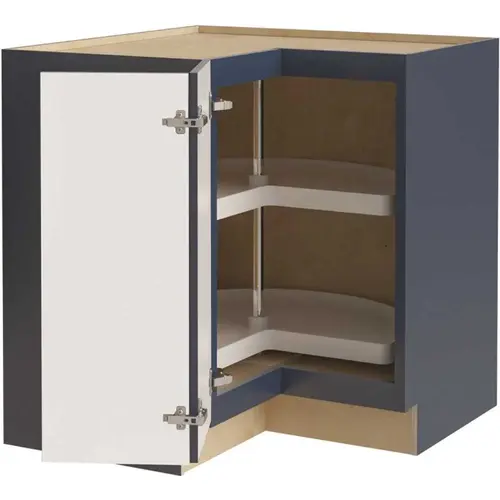 Richmond Shaker Rta Corner Cabinet, Valencia Blue, 24"x34.5"x21" Richmond Shaker Rta Corner Cabinet, Valencia Blue, 24"x34.5"x21"