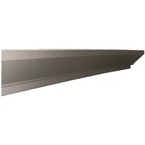 MILL'S PRIDE CMV8-RVG Richmond Crown Molding, Vesuvius Gray, 96"x2.875"x2.75"