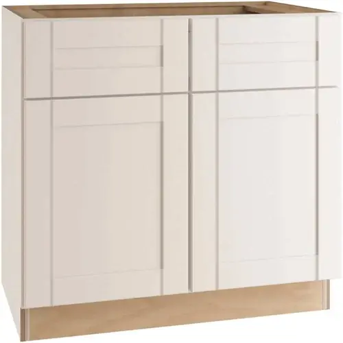 Richmond Shaker Rta Kitchen Cabinet, Verona White, 36"x34.5"x24" Richmond Shaker Rta Kitchen Cabinet, Verona White, 36"x34.5"x24"