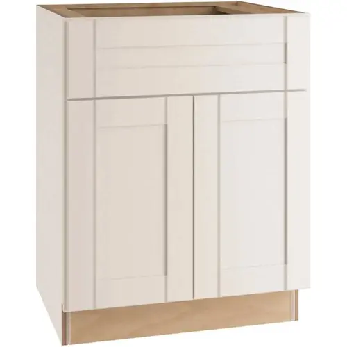 Richmond Shaker Rta Kitchen Cabinet, Verona White, 24"x34.5"x24" Richmond Shaker Rta Kitchen Cabinet, Verona White, 24"x34.5"x24"