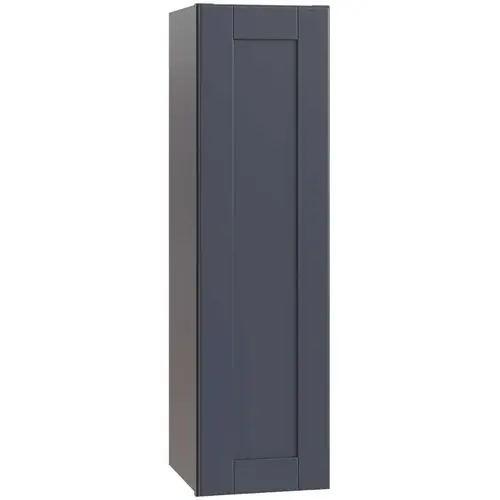 Richmond Shaker Rta Wall Cabinet Single, Valencia Blue, 12"x36"x12" Richmond Shaker Rta Wall Cabinet Single, Valencia Blue, 12"x36"x12"