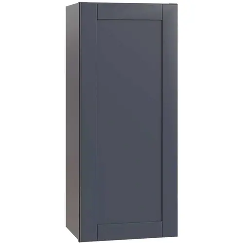 Richmond Shaker Rta Wall Cabinet Single, Valencia Blue, 18"x36"x12" Richmond Shaker Rta Wall Cabinet Single, Valencia Blue, 18"x36"x12"