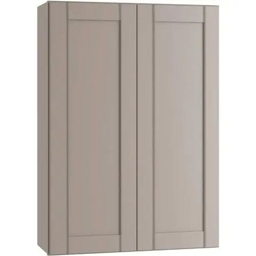 Richmond Shaker Rta Wall Cabinet Double, Vesuvius Gray, 36"x42"x12" Richmond Shaker Rta Wall Cabinet Double, Vesuvius Gray, 36"x42"x12"