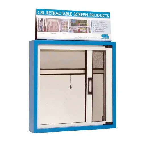 Combo Window/Door Screen Demo Display