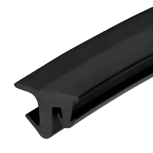 CRL-U.S. Aluminum NP225 Black EPDM Universal Storefront Gasket, EPDM Material, 500FT Roll Length, 1/4" And 1" Glazing Thickness, Black Finish Black EPDM Universal Storefront Gasket, EPDM Material, 500FT Roll Length, 1/4" And 1" Glazing Thickness, Black Finish