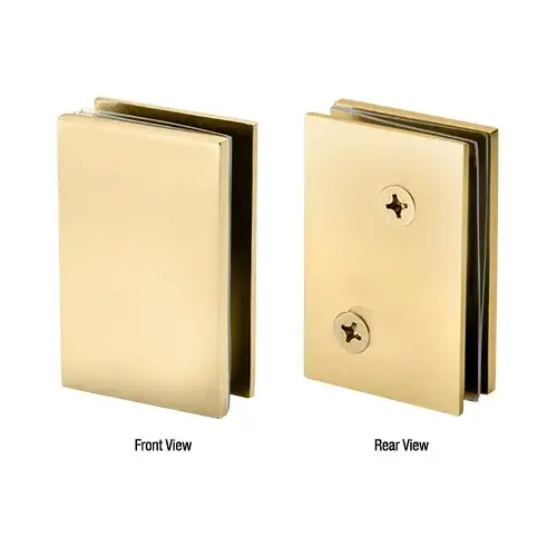 Satin Brass Cambridge Series Sliding Door 90 Degree Accessory Kit Satin Brass Cambridge Series Sliding Door 90 Degree Accessory Kit