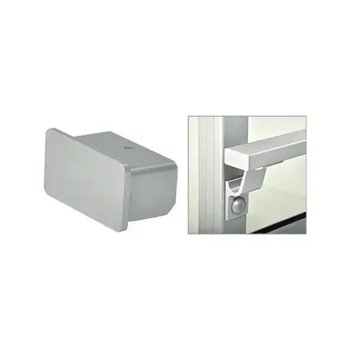 Mill Aluminum 1100 Series Quick Connect End Cap for 1" x 2" Tubing Mill Aluminum 1100 Series Quick Connect End Cap for 1" x 2" Tubing