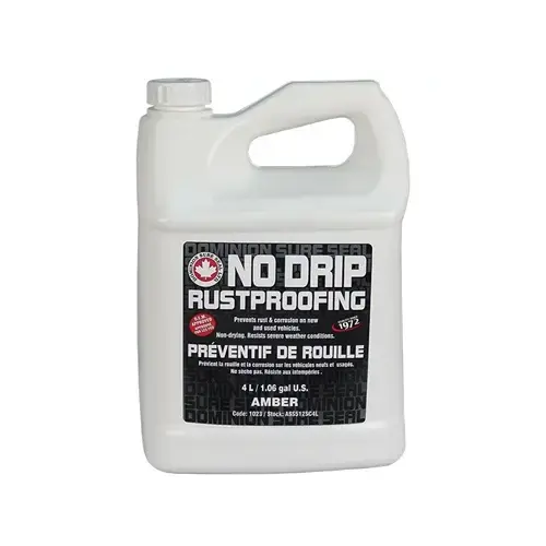ASS512SC4L No Drip Rust Proofing, 4 L Jug, Amber, Liquid
