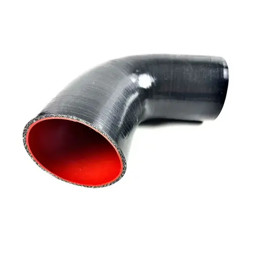 90 Degree Elbow with Arm length 150mm (6"), ID1: 3 1/2", ID2: 3 1/2" 90 Degree Elbow with Arm length 150mm (6"), ID1: 3 1/2", ID2: 3 1/2"