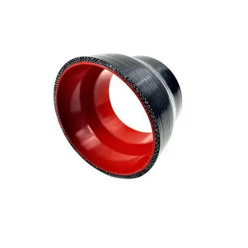 Straight Reducer, Length 76mm (3"), ID1: 4", ID2: 3 1/2" Straight Reducer, Length 76mm (3"), ID1: 4", ID2: 3 1/2"