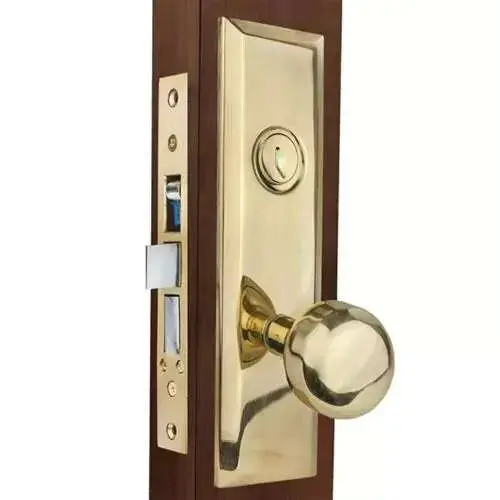 Mortise 920 Lock in Bright Brass Mortise 920 Lock in Bright Brass