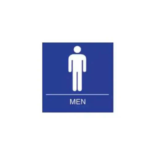 Men's Restroom Sign Men's Restroom Sign