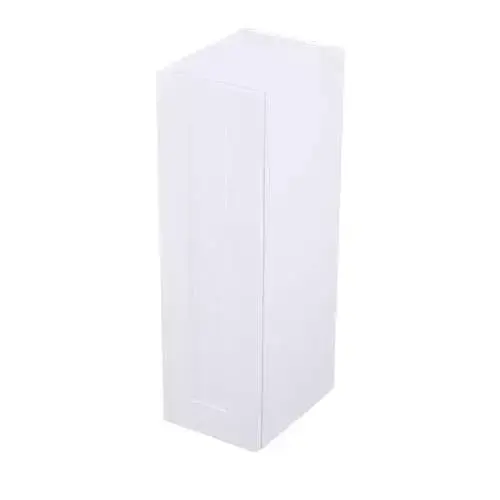 Quick Assemble Modern Style, Shaker White 9 x 30 " Wall Kitchen Cabinet (9 " W x 12 D x 30 " H) Quick Assemble Modern Style, Shaker White 9 x 30 " Wall Kitchen Cabinet (9 " W x 12 D x 30 " H)