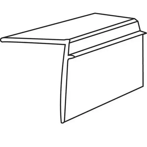 Vinyl Glazing Bead Tan Lengths 3/4in x 10/16in 72" Length Vinyl Glazing Bead Tan Lengths 3/4in x 10/16in 72" Length