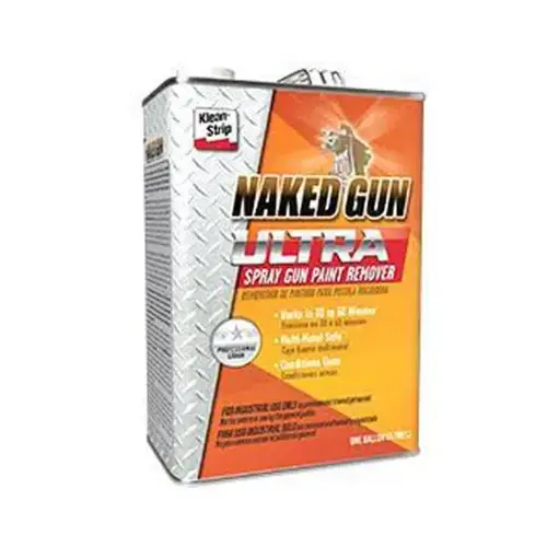 Spray Gun Paint Remover, 1 gal, Yellow, Liquid