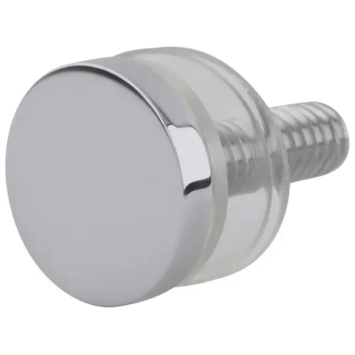 CRL CAP34PS 3/4" Diameter Standoff Cap Assembly, 316 Stainless Steel Material, 1/4-20 Thread Size, Polished Stainless Steel Finish 3/4" Diameter Standoff Cap Assembly, 316 Stainless Steel Material, 1/4-20 Thread Size, Polished Stainless Steel Finish