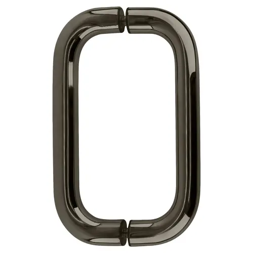 8 Inches Center To Center X 1 Inch Diameter Standard Tubular Shower Door Handle Back To Back Mount Polished Nickel 8 Inches Center To Center X 1 Inch Diameter Standard Tubular Shower Door Handle Back To Back Mount Polished Nickel