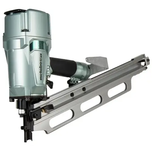 Framing Nailer with Depth Adjustment and Aluminum Magazine, 64 Magazine, 21 deg Collation Framing Nailer with Depth Adjustment and Aluminum Magazine, 64 Magazine, 21 deg Collation