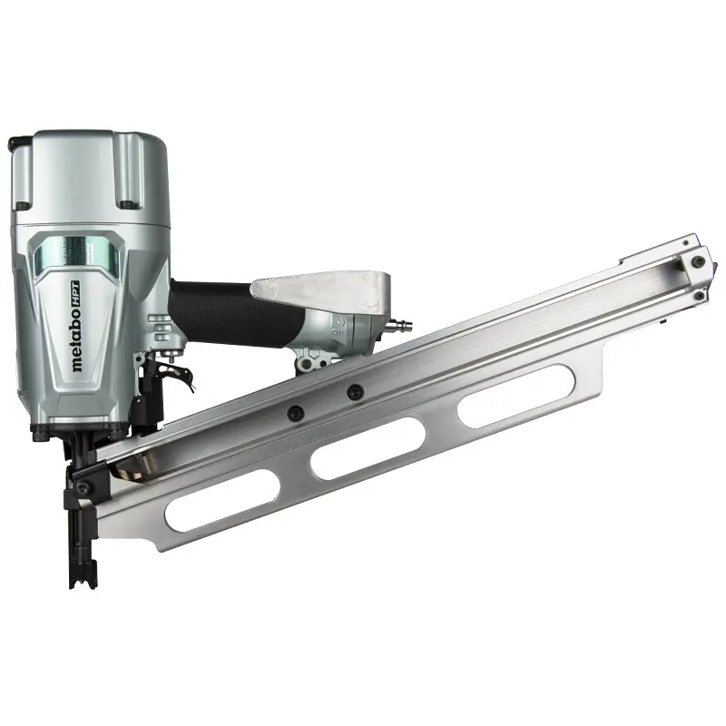 Metabo HPT Framing Nailer with Aluminum Magazine 50 to 70 Magazine 21 deg Collation Plastic Collation NR83A5(S1)M Metabo HPT Framing Nailer with Aluminum Magazine 50 to 70 Magazine 21 deg Collation Plastic Collation NR83A5(S1)M