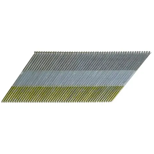 Finish Nails 2" L X 15 Ga. Angled Strip Electro Galvanized Electro Galvanized Finish Nails 2" L X 15 Ga. Angled Strip Electro Galvanized Electro Galvanized