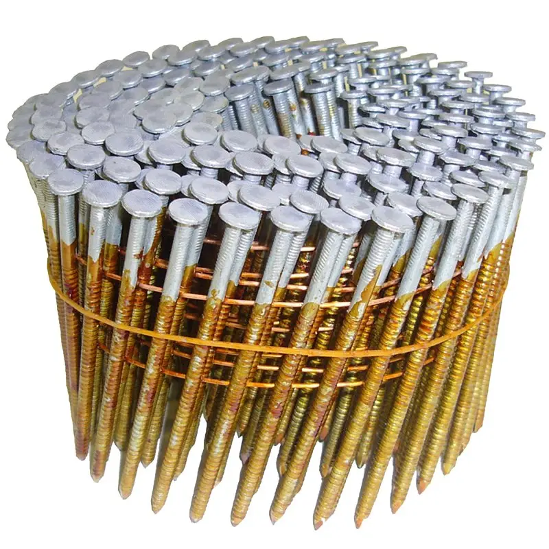 Metabo HPT Framing Nails 3 Wire Coil 16 deg Ring Shank Hot Dipped Galvanized 12707HHPT