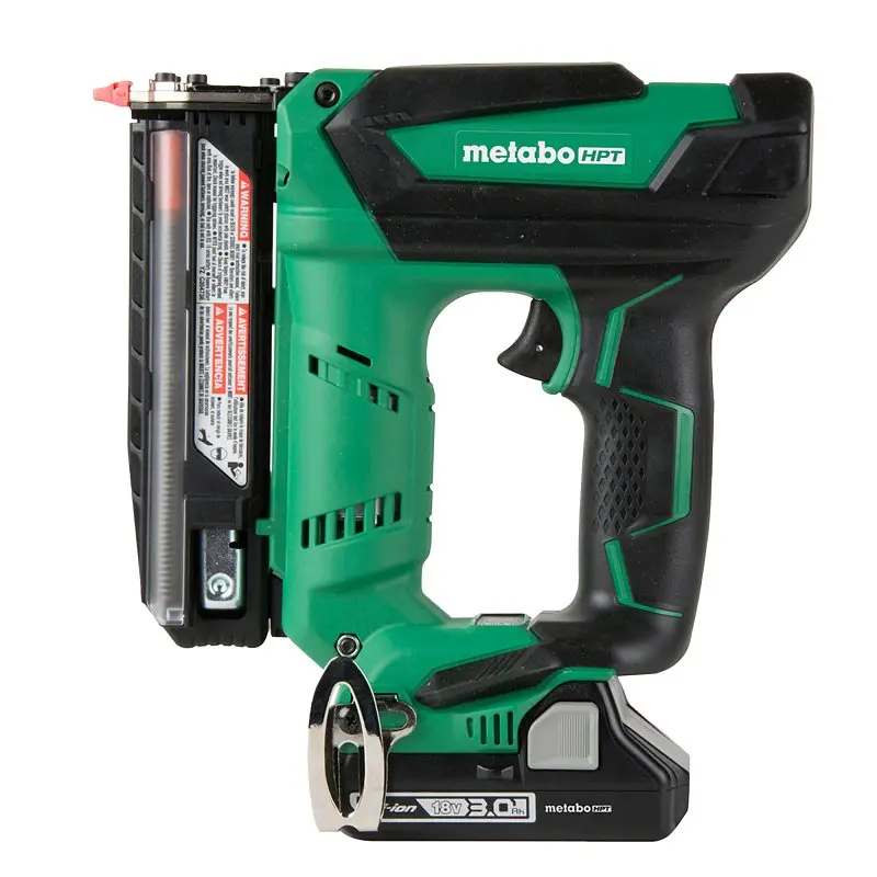 Metabo HPT Cordless Nailer Kit Battery Included 18 V 2 Ah 120 Magazine 0 deg Collation 23 ga Nail NP18DSALTM