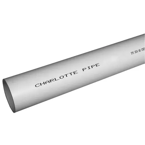 30668 Pipe, 2 in, 20 ft L, Solvent Weld, SCH 40 Schedule, PVC, White 30668 Pipe, 2 in, 20 ft L, Solvent Weld, SCH 40 Schedule, PVC, White