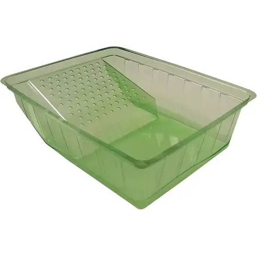 201303 Paint Tray, 6 in W, Plastic, Green 201303 Paint Tray, 6 in W, Plastic, Green