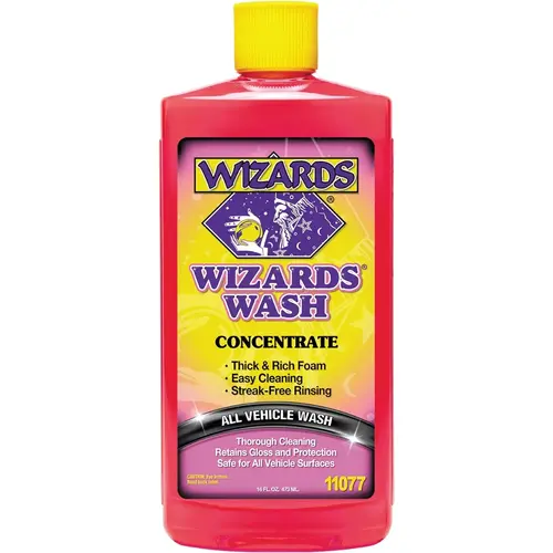 Super Concentrated Car Wash, 16 oz, Translucent Pink, Liquid Super Concentrated Car Wash, 16 oz, Translucent Pink, Liquid