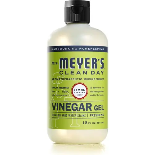 Clean Day Cleaner, 12 oz Bottle, Gel, Lemon Verbena, White - pack of 6