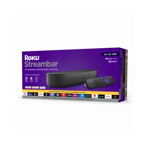 Streambar HD 4K Streaming & Premium Audio Streambar HD 4K Streaming & Premium Audio