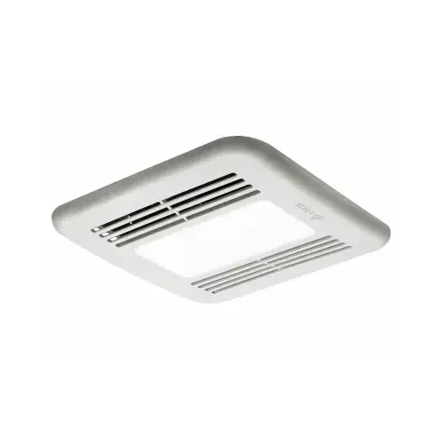 Bathroom Ventilation Fan with Lighting BreezIntegrity 80 CFM 1.3 Sones White Bathroom Ventilation Fan with Lighting BreezIntegrity 80 CFM 1.3 Sones White