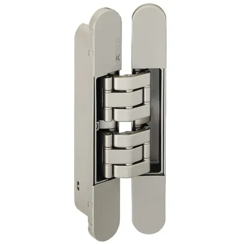 Door Hinge, Startec, Concealed, Mortise, 3D Adjustable 3D adjustable, size 230 mm, Matt chrome - pack of 6 Door Hinge, Startec, Concealed, Mortise, 3D Adjustable 3D adjustable, size 230 mm, Matt chrome - pack of 6