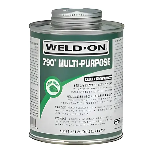 790 Light Amber Multi-purpose Solvent Cement 1 Pt 790 Light Amber Multi-purpose Solvent Cement 1 Pt